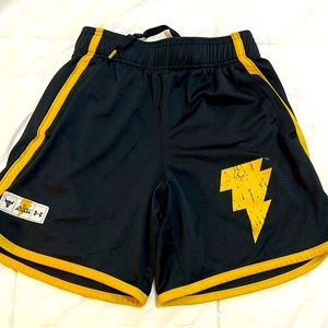 UA Project Rock Black Adam Shorts